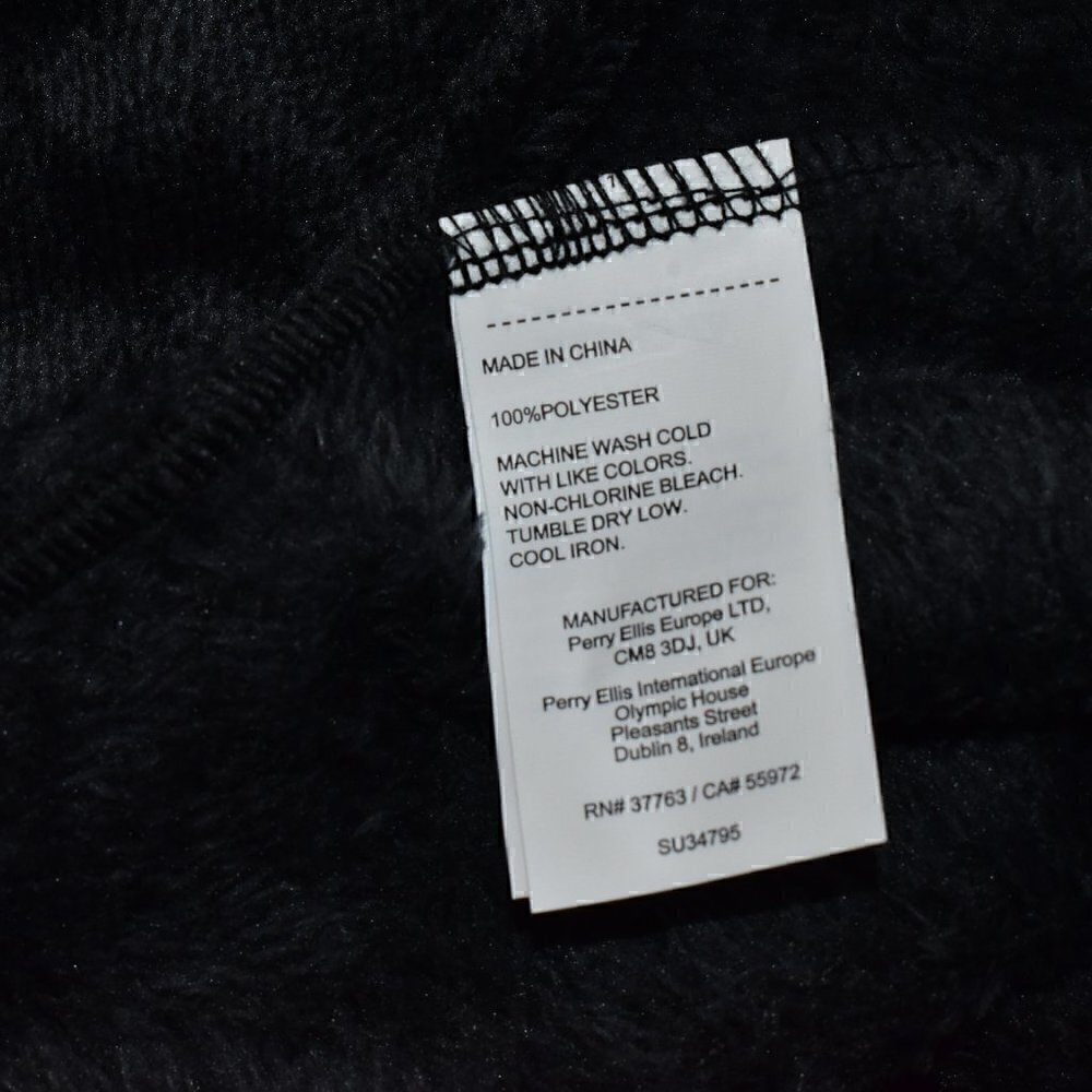 Perry Ellis Portfolio Soft Plush Velour Robe Size OS - Picture 13 of 13